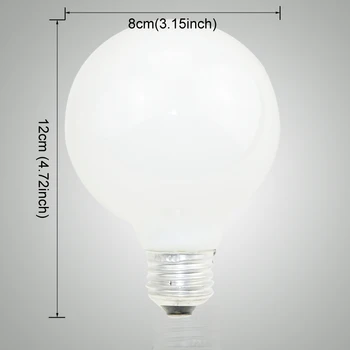 LED Lemputės Lampada G80 LED Lempos Ampulä-LED Lemputė Pasaulyje Šilta Balta priedai veltiniams, vilna lempa Sietynas Namų Dekoro Stiklo Edison E27 5W