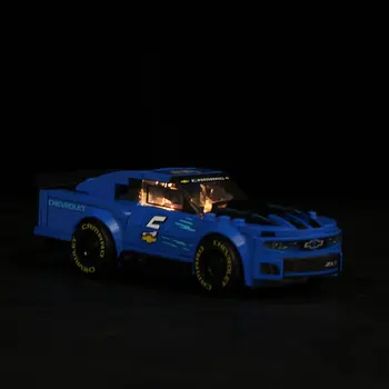 Led Apšvietimas Kit for Speed Čempionų Chevrolet Camaro Zl1 bolidą 75891 Led Žibintai-Tik Be Blokai Modelis