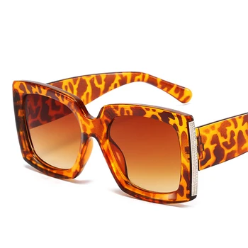 LeonLion 2021 Vyrų Negabaritinių akiniai nuo saulės, Akiniai nuo saulės Vyrams Retro Akiniai Markės Dizaineris Akiniai nuo saulės Vyrams Aikštėje Gafas de Sol Mujer