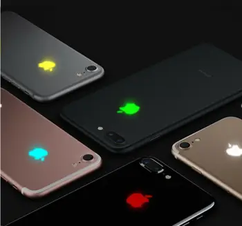 Liečiamų Led Šviesos Touch Žėrintis Logotipą Iphone 6 6Plus 6S 7 7 Plius Žėrintis LED logo led mod Su Įrankiais