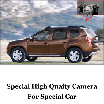 LiisLee Automobilio Atbulinės eigos vaizdo Kamera, Skirta Dacia Duster 2009 M.~2020 M. Aukštos Kokybės Naktinio Matymo HD Vandeniui atspari Galinio vaizdo atsargines CAM