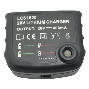 LithiumIon Baterijos Kroviklis BLACK & DECKER LCS1620 14,4 V 18V 20 Voltų Baterijų LB20 LBX20 MUMS/ES PLUG