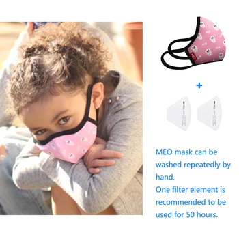 MEO vaikų kaukės stabdžių dulkių migla PM0.1 kvėpuojantis ir skalbti berniukų ir mergaičių padarė Naujoji Zelandija mėlyna rožinė vaikams avių