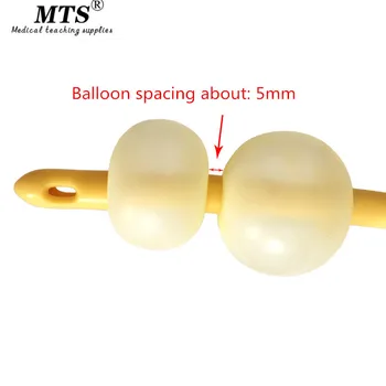 MTS 3 būdas dvigubas latekso balionas foley kateteris medicininio silikono danga šlapimo kateteris Kelių dydžių