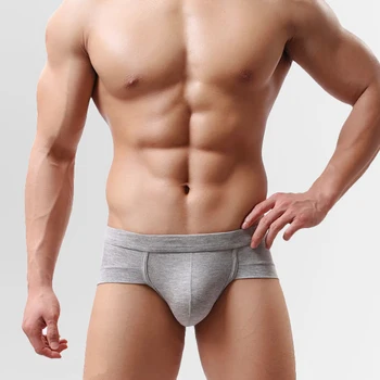 Mados vyriški Trumpi Trikampio Apatiniai Seksualus Modalinis Bikini Mens Underwears Seksualus 3D U Išgaubti Gėjų Kelnaitės