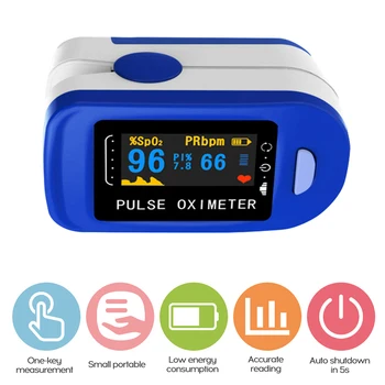 Medicinos Namų ūkio Skaitmeninis LED displayFingertip pulse Oximeter Kraujo Deguonies Įsotinimo Metrų Piršto SPO2 PR Stebėti sveikatos Priežiūros