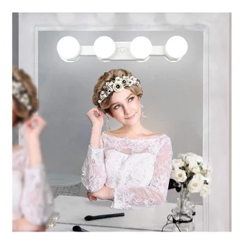 Miegamasis dekoro kosmetinis apdailos espejos de sumalti veidrodėlio lemputė maquillaje luces led tocadores para stalas makyaj holivudo veidrodis