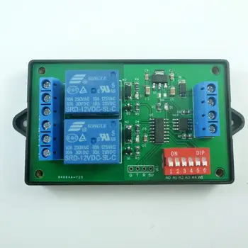 Modbus RTU & komandinėje 2 CH RS485 Relay PLC Valdiklio UART Serial port Switch