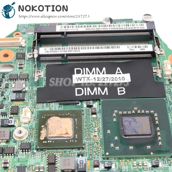 NOKOTION KN-0PU073 0PU073 Už Dell XPS M1330 Nešiojamą kompiuterį Plokštė 965PM DDR2 8600M G84-601-A2 atnaujinti grafika Nemokamai CPU