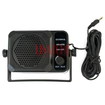 NSP-150 v kumpis HF VHF UHF CB automobilio du būdu radijo garso valdymas mini išorinio garsiakalbio