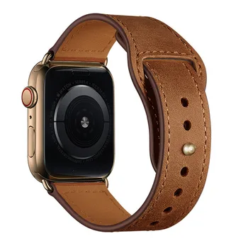 Natūralios Odos Juosta, Diržu, Apple Watch 42mm 44mm SEURE Žiūrėti Reikmenys, Odos Watchband Už iWatch Apyrankę 38mm 40mm