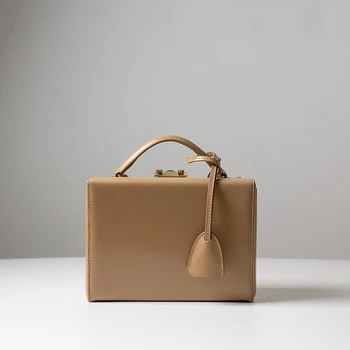 Natūralios Odos rankų darbo senovinių Moterų Crossbody Maišelis Mažas kvadratas maišelį Prabanga Rankinės 2020 Dizaineris Ponios klasikinis Pečių Maišą