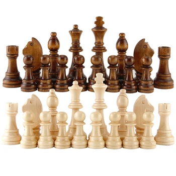 Naujas 2020 Mediniai Mokymosi Žvalgybos Kurti Žaislų Standartą Šachmatų Be Valdybos Viduramžių Žaislai