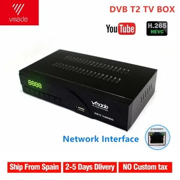 Naujas K6 DVB-T2, DVB-T Palydovinis HD Imtuvas Skaitmeninis TV Imtuvas Receptorių MPEG4 DVB T2 H. 265 Antžeminės TELEVIZIJOS Imtuvas DVB T Set-Top Box