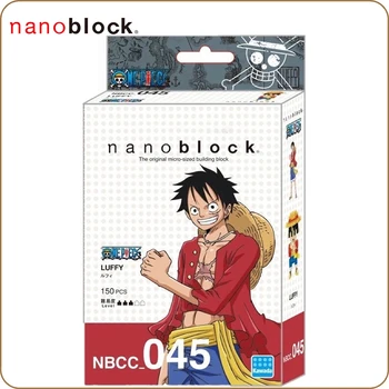 Naujas Kawada NBCC-045 Nanoblock Vienas Gabalas Luffy Blokai Žaislas 150 Vnt Diamond Kūrybos Mini Plytų Vaikams Kolekcionuojamų