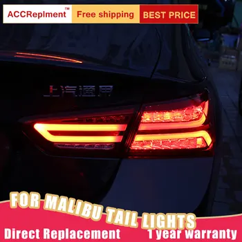 Naujas LED galiniai Žibintai Asamblėjos Chevrolet Malibu 16-18 LED Galiniai Stabdžių Žibintas Atbulinės Šviesos Galinis Atgal Iki Lempos DRL Automobilio Užpakaliniai žibintai