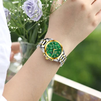 Naujas LIGE Aukso Moterų Watch Verslo Kvarco Žiūrėti Ponios Viršų Prabangos Prekės ženklo Moterų Riešo Žiūrėti Mergaičių Laikrodis Relogio Feminin 2020 M.+Dėžutė