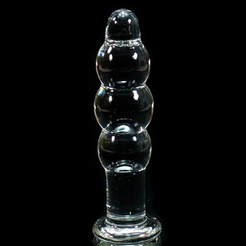 Naujas Pagoda analinis granulės žvakės stiklo butt plug makštį, išangę stimuliatorius dilator buttplug sekso žaislai womam masturbator dildo