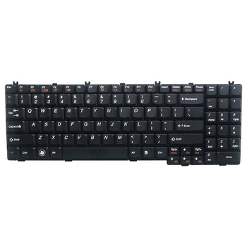 Naujas anglų MUS Nešiojamojo kompiuterio Klaviatūra LENOVO IdeaPad B550 B560 V560 G550 G550A G550M G550S G555 G555A G555AX serijos black