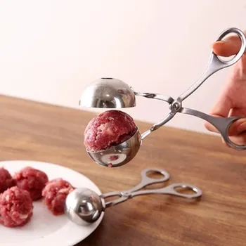 Naujas patogus meatball maker nerūdijančio plieno įdaryti 