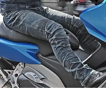 Naujas produktas karšto pardavimo Komine motociklo laisvalaikio motociklo vyrų off-road lauko jojimo džinsai su apsaugos įranga, kelio trinkelėmis