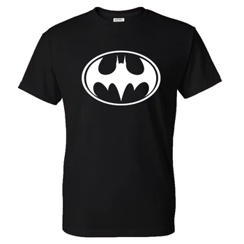 Naujas super herojus Batman Mados Modelis Atspausdintas T-shirt Vyrų/Moterų Sporto Atsitiktinis Streetwear Aukštos Kokybės Medvilnės Marškinėlius Unisex Tees