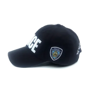 Nauji Policijos laišką Skrybėlę Bžūp Beisbolo kepuraitę Vyrai Moterys antis prekės snapback Golfo Lauke beisbolo kepurės didmeninė C1095
