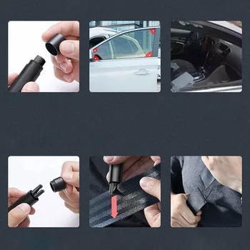 Naujų automobilių saugos plaktukas automobilio langą išjungikliai, Auto saugos diržų peilis išsaugoti įrankis, automobilių avarinis išėjimas plaktukas