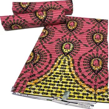 Nekilnojamojo vaškas Ankara Afrikos batikos dvigubai spausdinama medžiaga Afrika tissu aukščiausios kokybės medvilniniai siuvimo medžiagos suknelė priėmimo amatų 