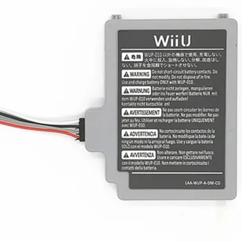 Nemokamas pristatymas 3.7 V, 1500 mah WUP-012 daugkartinio įkrovimo baterija skirta Nintend WIIU, WII Gamepad Valdytojas 10vnt/daug