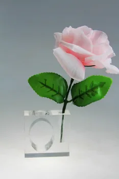 Nemokamas pristatymas aišku, aikštėje akrilo servetėlių žiedas su gėlių vaza qn17121101 , gėlių vaza servetėlių laikiklis