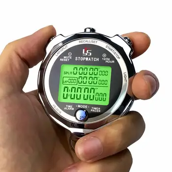 Nešiojamų Smart Profesionalus Kišeninis Skaitmeninis Laikmatis Chronometras dainos Multifuction Sporto Veikia Mokymo Laikmatis Chronometras