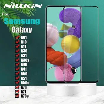 Nillkin Visišką Grūdintas Stiklas Samsung Galaxy A50/A51/A50s/A70/A71/70/A30/A30s/A31/A41/A11 Stiklo Screen Protector