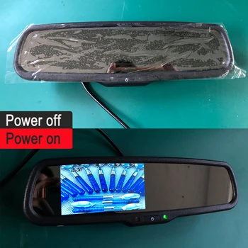No. 1 Laikiklis 4.3 colių TFT LCD Automobilinis HD Galinio vaizdo Veidrodėlis Stebėti Naktinio Matymo automobilių Statymo Kameros Pagalba System Monitor