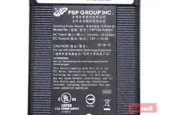 Originalus FSP150-AHAN1 ac maitinimo šaltinis 12v 12.5 a 150w fsp ac adapteris 22000082LF už DROBO 5D THUNDERBOLT 