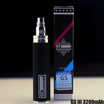 Originalus GS ego II kit Didelės 3200mAh talpos elektroninių cigarečių rašiklis 510 CE4 92a3 Purkštukai ecig Baterija Multi-spalvos pasirinktinai