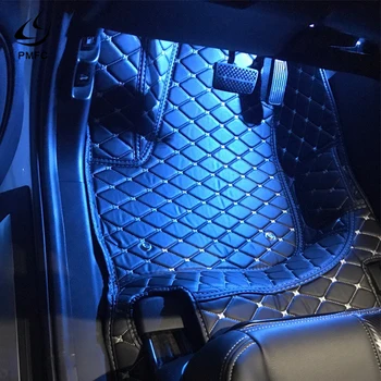 PMFC LED 4 Pėdų Dekoratyvinės Šviesos Ypatingą Atmosferą Lempos Dekoratyvinės Lempos Šviesos Ice blue Arba APP 64Color 12V Honda