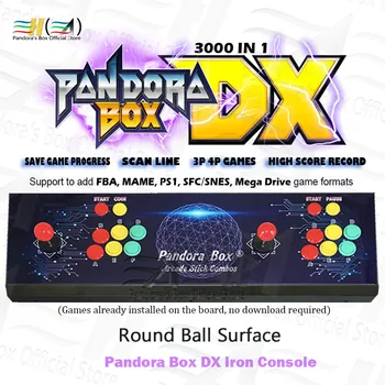 Pandora Box DX 3000 1 arkadinis žaidimas geležies konsolės retro žaidimų valdikliu valdytojas paramos FBA MAME PS1 žaidimas 3D Mortal Kombat