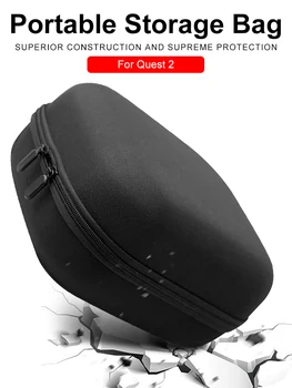 Pelninga VR Priedai Oculus Quest 2 VR laisvų Rankų įranga Kelionių lagaminas EVA Laikymo Dėžutė Oculus Quest 2 Priedai