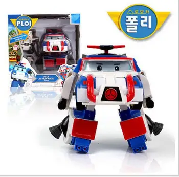 Pietų Korėjos Polly metamorphic robotas POLI Nardymo Oro Gelbėjimo ugniagesių patobulinta versija žaislai