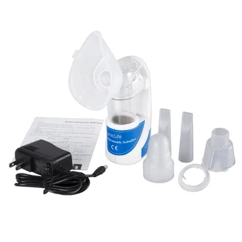Pigus Namo ultragarso purkštukai, mini nešiojamieji inhaliatoriumi, automatinė įkrovimo prietaisas vaikams ir suaugusiems laikykite astmos inhaliatorių