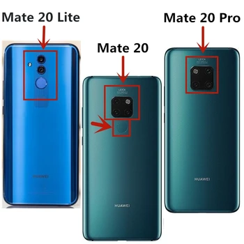 Piniginės Atveju Apsauginį kiautą traukos Odos Atveju Huawei Mate 20 Pro X Lite Mate 20Pro 20X