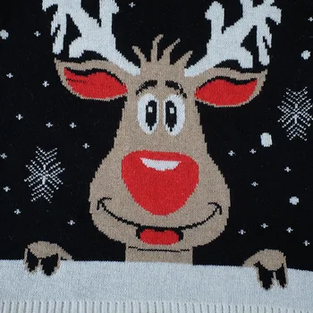 Plius dydis 4xl Jumper Sniego Elnias Megztiniai Naujas Kalėdų Senelio Kalėdos Raštuotas Bjaurusis Kalėdų Megztiniai Viršūnes Vyrams, Moterims, Puloveriai