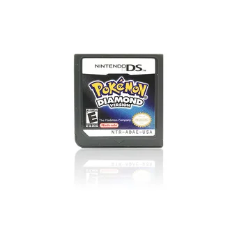 Pokemon Serijos Diamond HeartGold Platinum Pearl SoulSilver DS Žaidimo Kasetė Konsolės Kortelę anglų Kalba, DS, 3DS 2DS