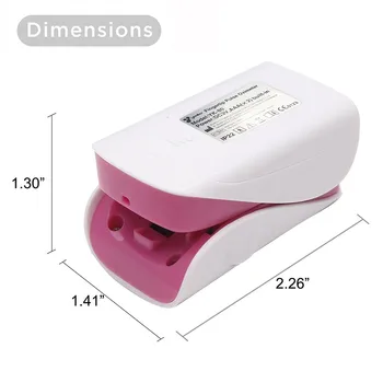 Prekės Oximeter Piršto Oximetro De Pulso de dedo Pulsioximetro tensiometro OLED Skaitmeninis Pulso Spo2 FDA medicinos Saugios Durys