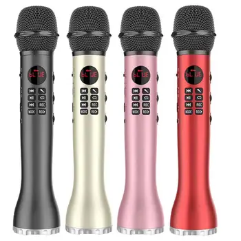 Profesinės Garsiakalbis Karaoke KTV Mikrofonas 3 in 1 Bevielis Karaoke 