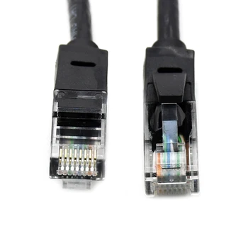 RJ45, Cat 5e Kabelis UTP Tinklo kabelis, Ethernet kabelis Trumpas Interneto Kabelis 10 pak 15CM(0.5 pėdų) Dėl Įjunkite Maršrutizatorių, Nešiojamas Kompiuteris