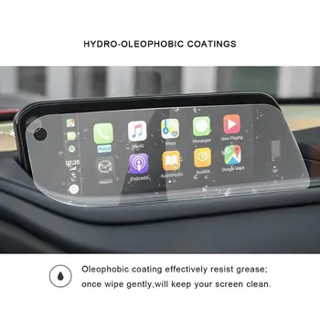 RUIYA ekrano apsaugos Mazda 3 4 8.8 colių 2019 automobilių navigacijos touch centras ekranas,9H grūdintas stiklas ekrano apsauginės plėvelės