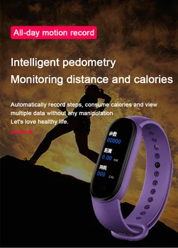 Relogio smart žiūrėti m5 Smartwatch Vyrai, Moterys, Sport Fitness Tracker Smartband 