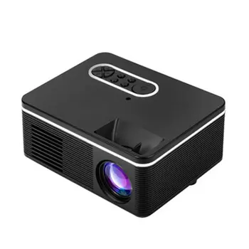 S361 Nešiojamas Mini LED Projektorius, 320 x 240 Pikselių 600Lumens Projektorius Namų Media Player integruotas Garsiakalbis